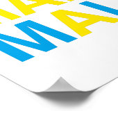 Poster MALMO Swedish Flag (Coin)