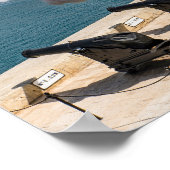 Poster Malta Cannon Fire Saluting Battery Valletta (Coin)