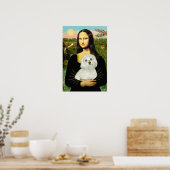Poster Maltais 11 - Mona Lisa (Cuisine)