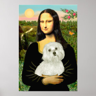 Poster Maltais 11 - Mona Lisa