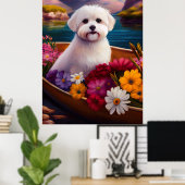 Poster Maltais à la pagaie : une aventure Pittoresque (Bureau à domicile)