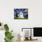 Poster Maltais (C) - Nuit étoilée (Bureau à domicile)