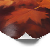 Poster Maltais en automne Feuilles automne Inspiration (Coin)