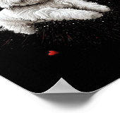 Poster Maltese Dog Love Heart For Valentines Day Maltese  (Coin)