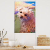 Poster Maltese Rescue Puppy Day 1 “THE WEE ONE” (Cuisine)