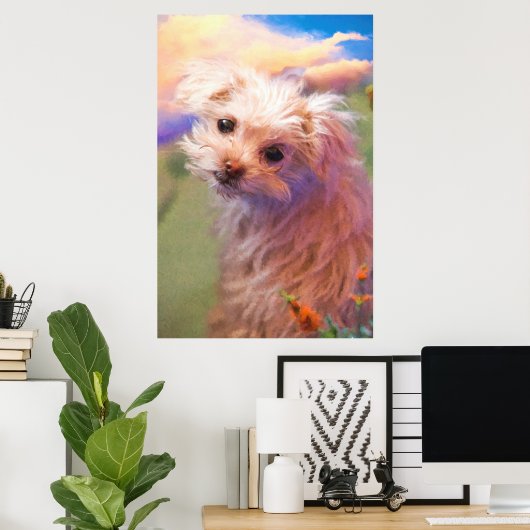 Poster Maltese Rescue Puppy Day 1 “THE WEE ONE” (Bureau à domicile)