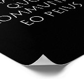 Poster Malum quo communius eo peius (Coin)