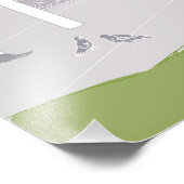 Poster Malvern Kunstwerkillustratie (Hoek)