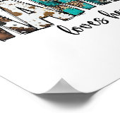 Poster Mama Aime Son Cèdre Léopard Cowhide Pour Femmes Mo (Coin)