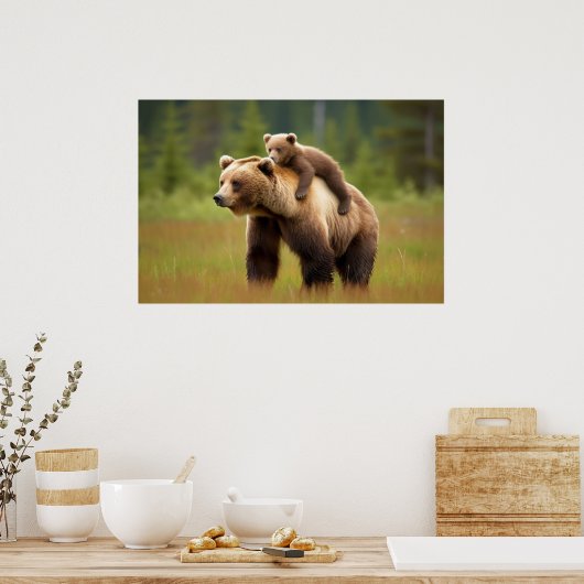 Poster Mama Bear #13 (Cuisine)