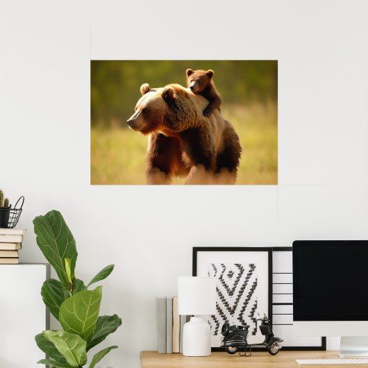 Poster Mama Bear #14 (Bureau à domicile)