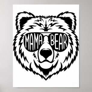Poster Mama Bear Png JPG Pdf Files, Mama Bear Bear