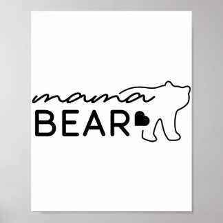 Poster Mama Bear Png JPG Pdf Files, Mama Bear Bear