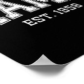 Poster Mama Est 1958 Mom D Mothers Day Ized  (Coin)