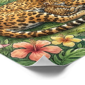 Poster Mama Jaguar and Cubs Nursery (Coin)