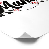 Poster Mama Jeu Vibes Fête des mères Fête des femmes Base (Coin)