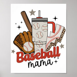 Poster Mama Jeu Vibes Fête des mères Fête des femmes Base
