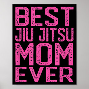 Poster Mama - Jiu-Jitsu Brésilien BJJ et Grappling