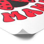 Poster Mama Ladybug First Birthday Girl Family Matching P (Coin)