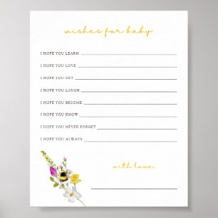 Poster Mama to Bee Wives for Baby Card