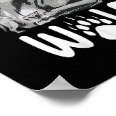 Poster Mama Wolf loups Wild Lover Maman Mère Femmes (Coin)