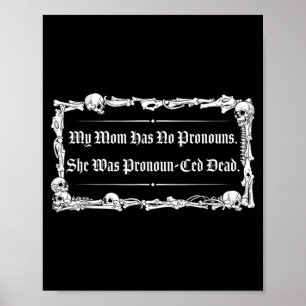 Poster Maman a des pronoms, fut pronom-isé Gouvernement