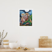 Poster Maman aimante et Sirènes de bébé (Cuisine)