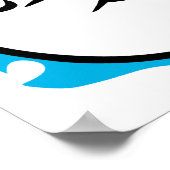 Poster maman & bébé ours polaire (Coin)