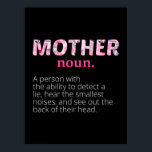 Poster Maman Art Floral Mère Définition<br><div class="desc">Maman Art Floral Mère Définition</div>