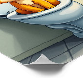 Poster Maman au chat (Coin)