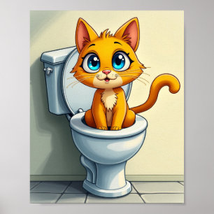 Poster Maman au chat