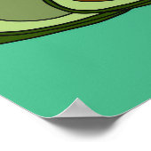 Poster Maman Avocado mignonne | Famille mignonne | Maman  (Coin)