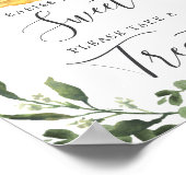 Poster Maman bébé Sloth Baby shower bébé sont doux signe (Coin)