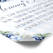 Poster Maman Belly Blueberry Pancake Baby Brunch (Coin)