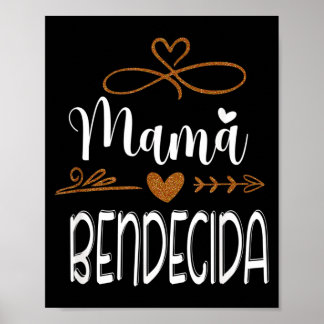 Poster Maman Bénie- Maman Bénie Citation Espagnole-