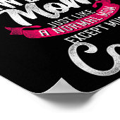 Poster Maman Bowling Drôle Maman Bowling Comme Un Maître  (Coin)