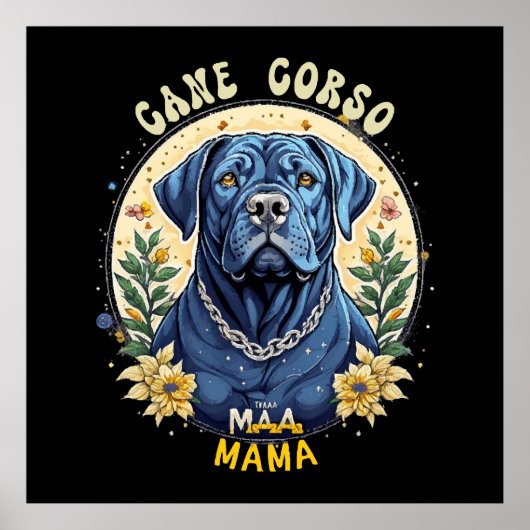 Poster Maman Cane Corso (Devant)