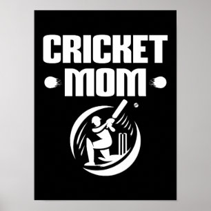 Poster Maman Cricket Cricket Son Cricket Mère ailette de