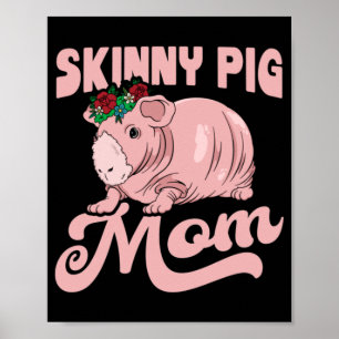 Poster Maman de cochon maigre