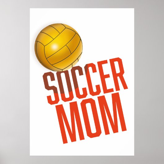 Poster Maman de football (Devant)