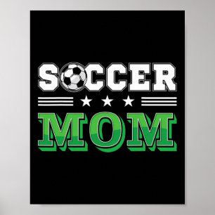 Poster Maman de footballeur Famille Tenue de naissance as