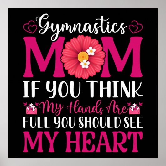 Poster Maman de gymnaste (Devant)