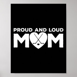 Poster Maman de hockey sur gazon