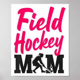 Poster Maman de hockey sur gazon Maman de hockey sur gazo