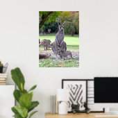 Poster Maman de Kangaroos (Bureau à domicile)