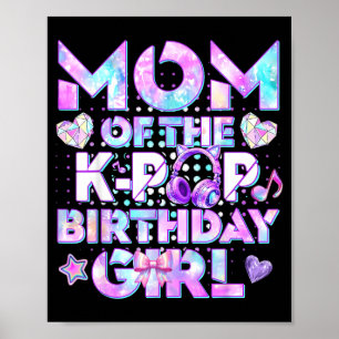 Poster Maman de la filleuse de k-pop maman mère
