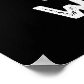 Poster Maman de raisin dans le monde drôle Fruit Pun Dark (Coin)