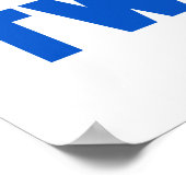 Poster Maman de Twins Blue Text Cadfts (Coin)