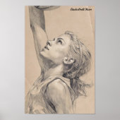 Poster Maman du basket (Devant)