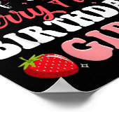 Poster Maman Du Berry Premier Anniversaire De Girl Strawb (Coin)